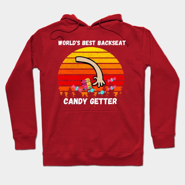 Best Dad in the World aka Backseat Candy Getter Hoodie by Bubbly Tea